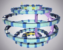 The largest poloidal field coils—too large to be transported by road or sea—will be manufactured in a facility on the ITER site. In August, Europe awarded the first in a series of work packages related to their fabrication. (Click to view larger version...)